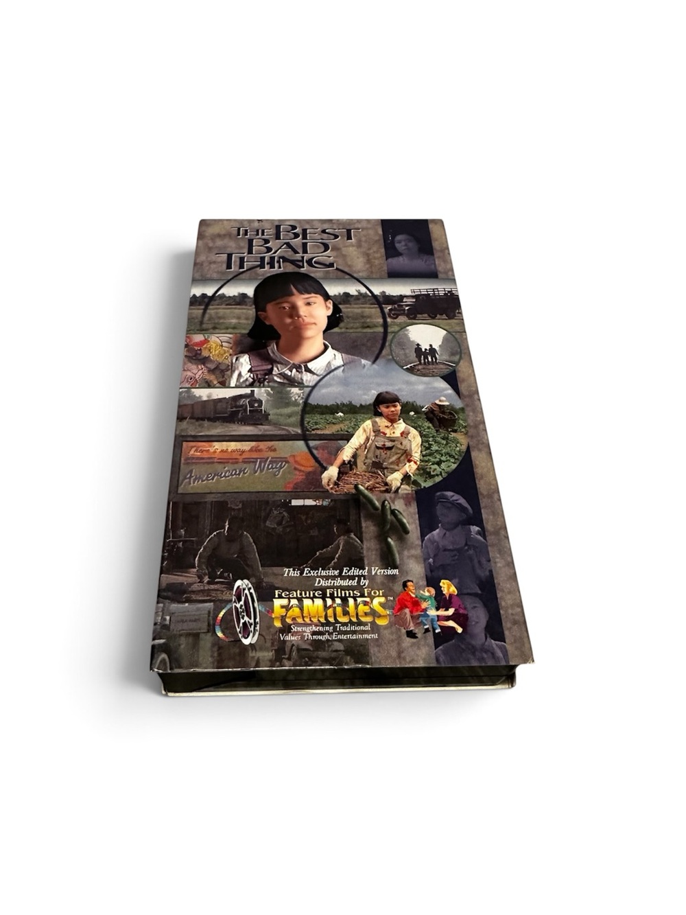 The Best Bad Thing VHS Tape - Brown Artwork by